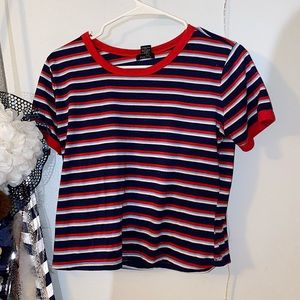 Good shape no rips only tried it on once and didn’t like